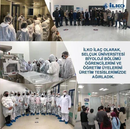 İLKO İLAÇ FABRİKASI GEZİSİ